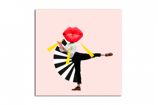Постер Поп-арт Губки в танце